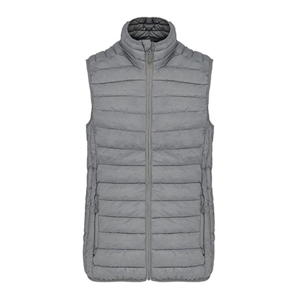 Kariban Womens/Ladies Lightweight Down Bodywarmer / Marl Silver